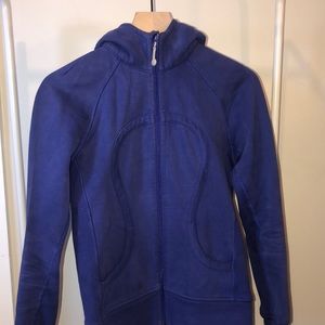 Lululemon Scuba Zip up - Purple size 6